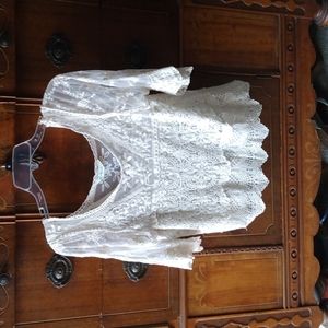 Sundance Cream Lace Top